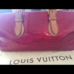 Louis Vuitton red Vermis purse
