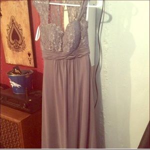 Grey Long Dress