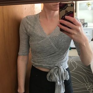 Free People Wrap Top