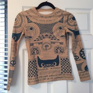 MAISON MARTIN MARGIELA TATTOO TOP H&M re-release