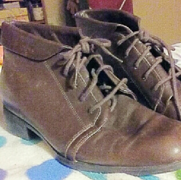 St. John's Bay women's Real Leather booties