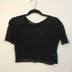 Brandy Melville mesh t shirt