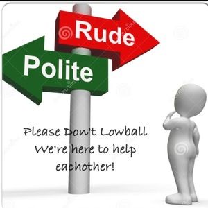 Please do not low ball - it's just unfair