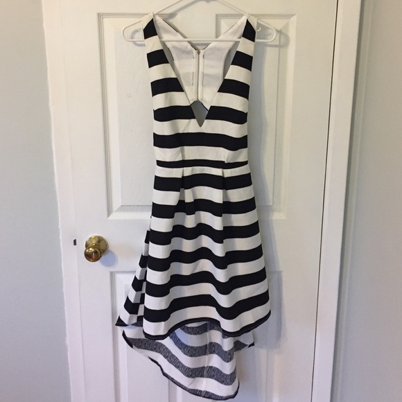 High Low Open Back Dress Size L