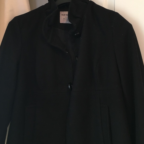 Wool/polyester coat - Picture 2 of 4