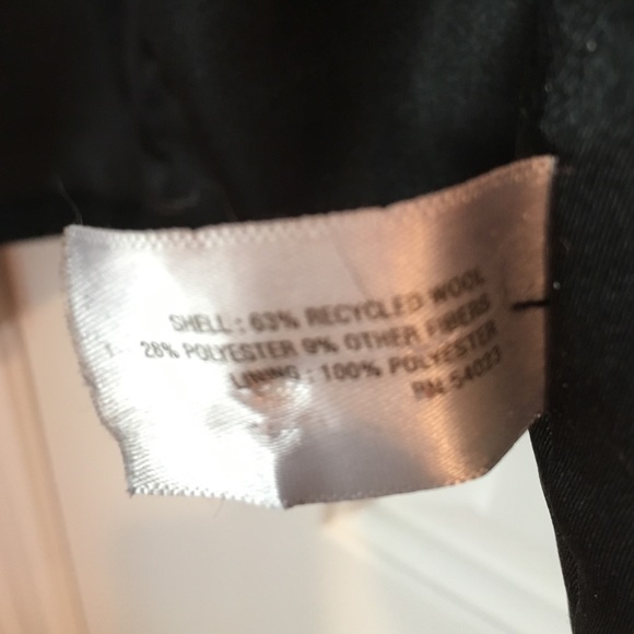 Wool/polyester coat - Picture 4 of 4