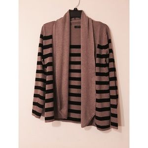 Striped cardigan