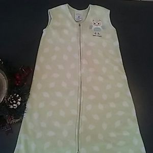 Halo Fleece Wearable Blanket - Lime Owl - Med