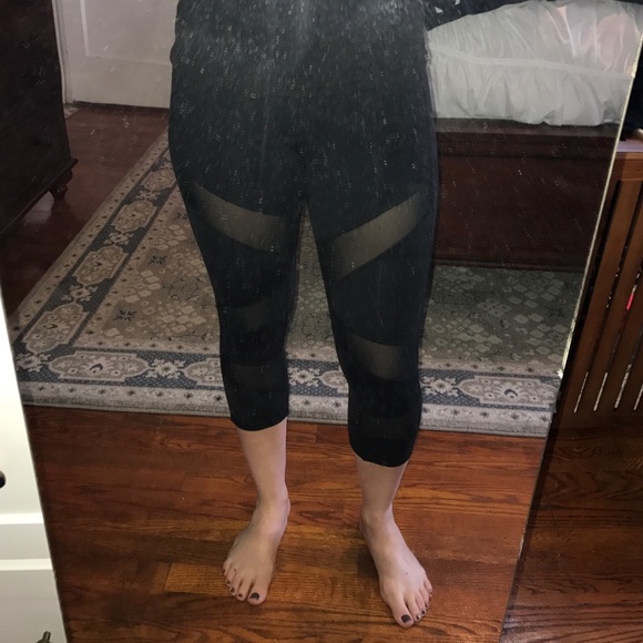 Kyodan petite small mesh crop leggings