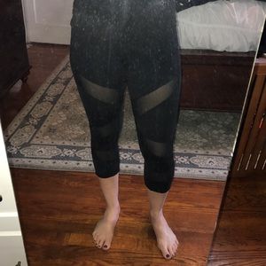 Kyodan petite small mesh crop leggings