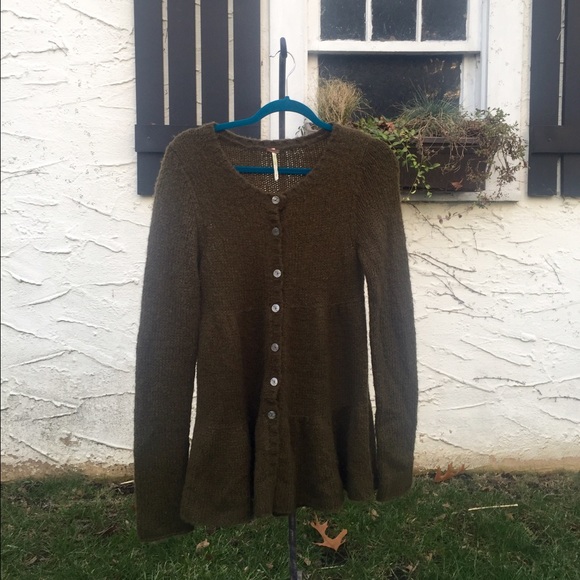 Olive Cardigan