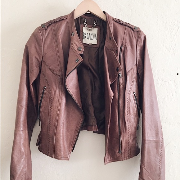 Leather Jacket Brown
