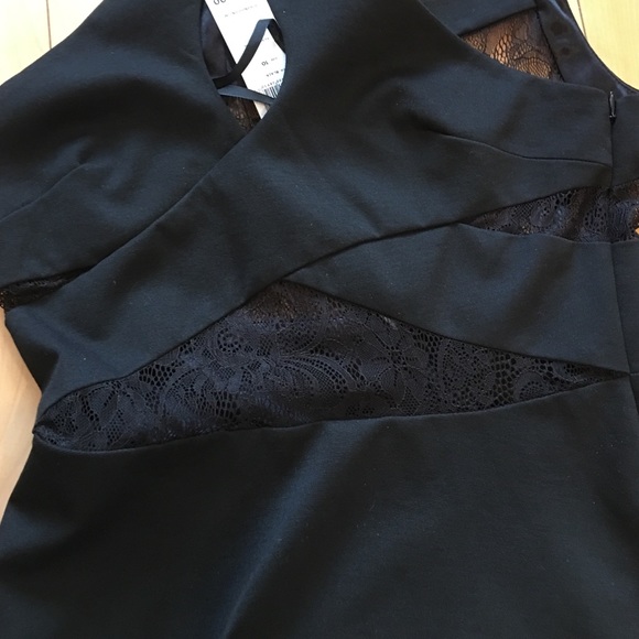 NWT BCBG BLACK DRESS 10 - Picture 3 of 4