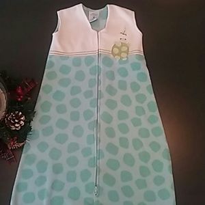 Halo Fleece Wearable Blanket - Teal Turtle - Med