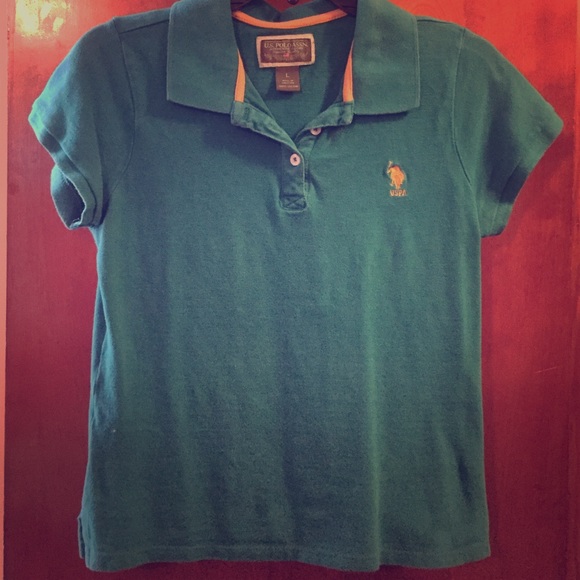 Teal polo