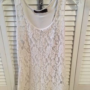 Women's size large lace tank