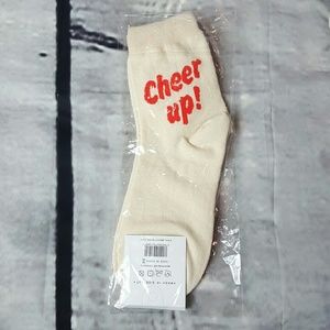 Cheer Up Socks Ivory