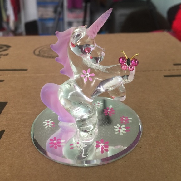 Glass Baron Unicorn Starlight Figurine