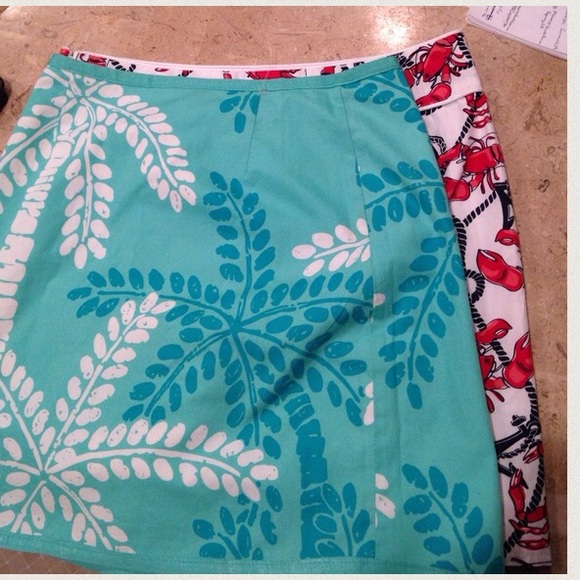 Lily Pulitzer girls reversible skirt