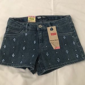 Levi's shorts girls size 12