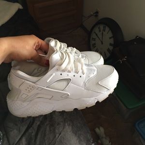 white huaraches