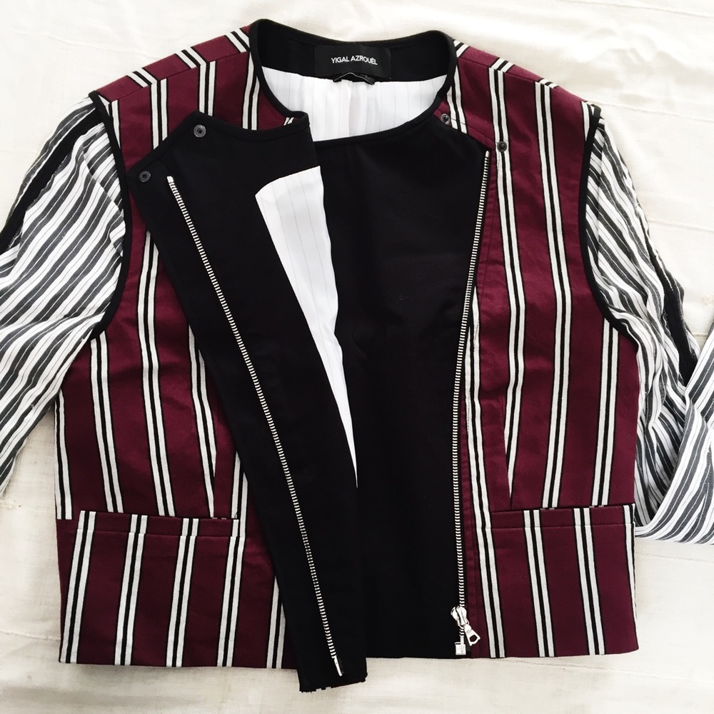 Yigal Azrouel Stripped Blazer - Picture 4 of 4