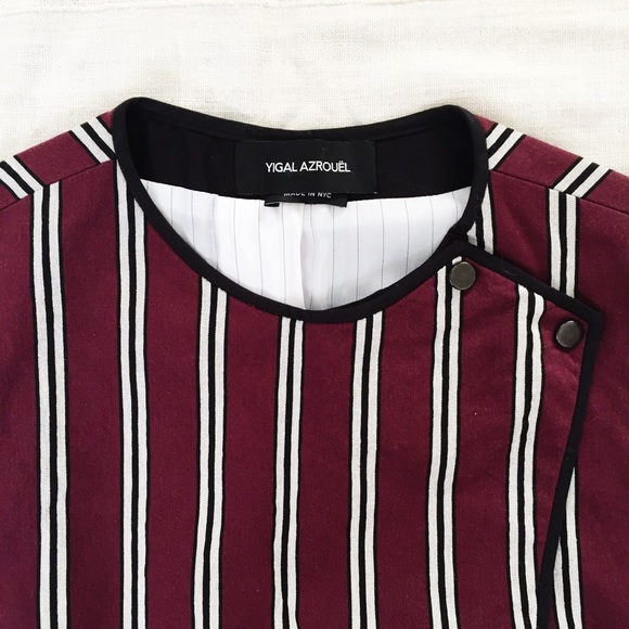 Yigal Azrouel Stripped Blazer - Picture 2 of 4