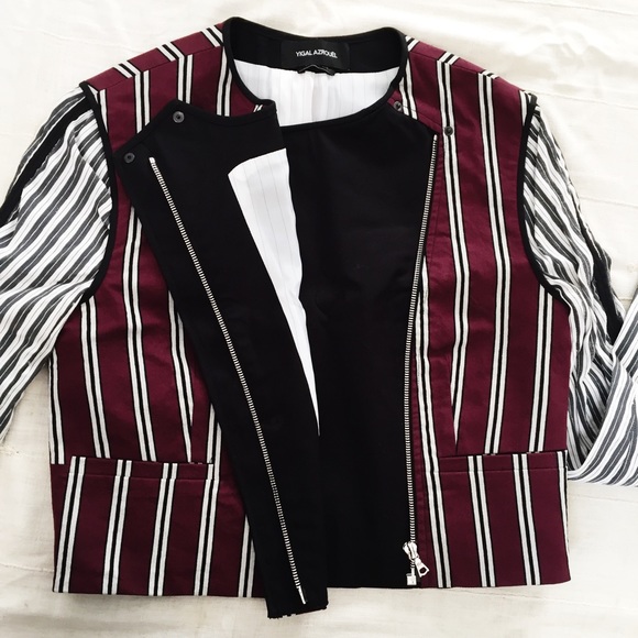 Yigal Azrouel Stripped Blazer - Picture 4 of 4