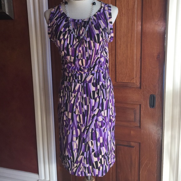 Missoni Purple Sleeveless Dress size 44 /  US 8 - Picture 2 of 6
