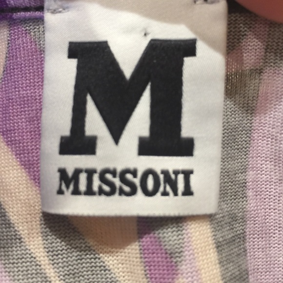 Missoni Purple Sleeveless Dress size 44 /  US 8 - Picture 4 of 6