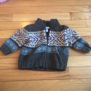 Janie and Jack baby boy sweater
