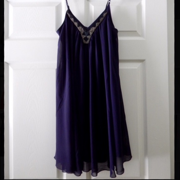 Mid-length Purple Express Cocktail Dress