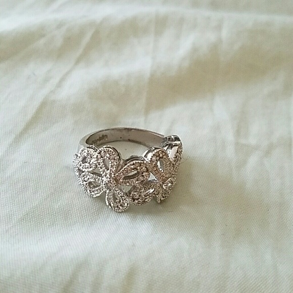 Lia Sofia Flower Ring - image 1