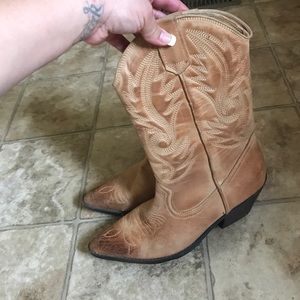 Distressed Aldo boots