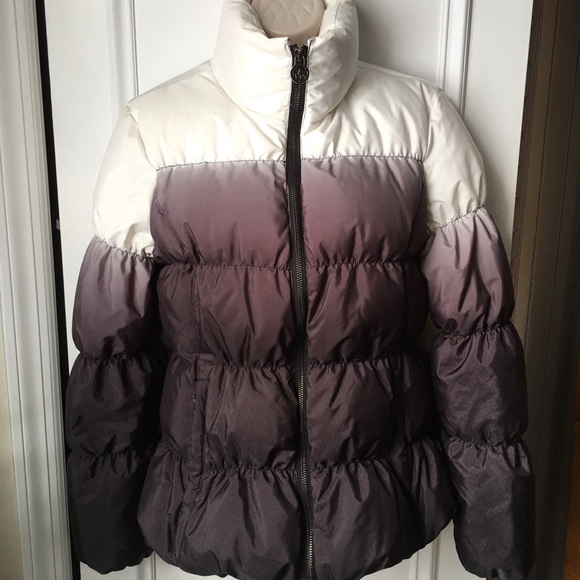 MICHAEL KORS OMBRÉ PUFFER-,RARE- PERFECT SHAPE 🎉 - Picture 1 of 5