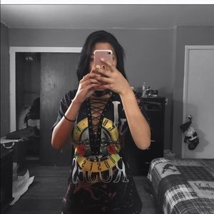 Handmade vintage burnout tee