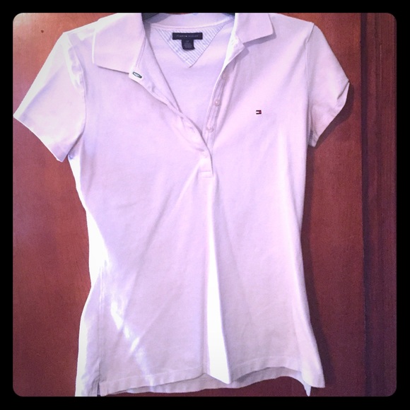 White Tommy polo