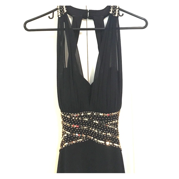 Navy Blue Prom Dress