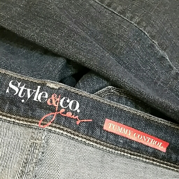 Tummy Control blue jeans
