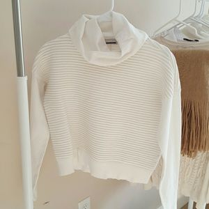 Pull over cowl neck sweater