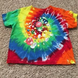 Boys Tie Dye m&m T-Shirt