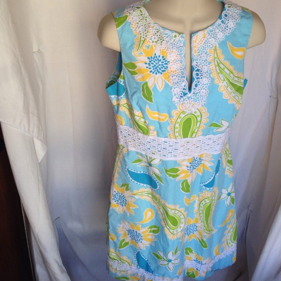 Lilly Pulitzer Paisley Shift Dress - Picture 2 of 3