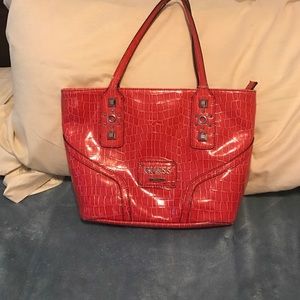 Guess pink handbag