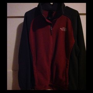 North Face zip up jacket