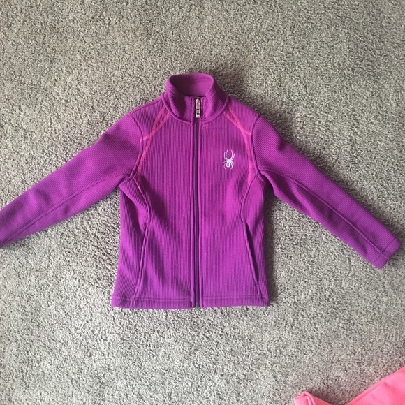 Girls Spyder Stryke Core sweater/jacket Size Small