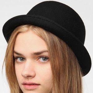 Burgundy Bowler Hat!