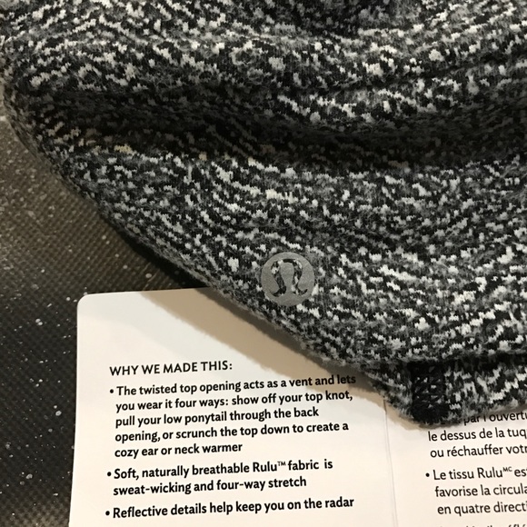Lululemon Top Knot Toque NWT. RLRJ COLOR - Picture 4 of 4