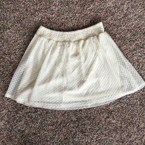 Cream Skirt