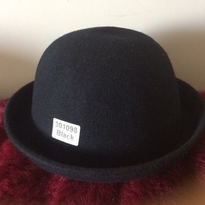 Black Bowler Hat!!