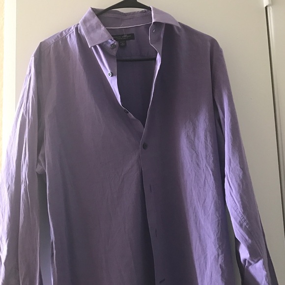 Purple banana republic men's shirt